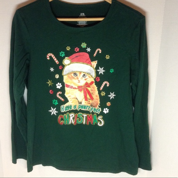 Tops - "Have a Purrrfect Christmas" tee